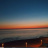 tramonto sul mare