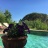 la piccola piscina con acqua sorgiva
