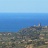 Golfo di Ascea con la torre angioina sovrastante gli scavi archeologici di Velia, vista dal terrazzo 