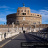 27) view from two windows of the house, Castel Sant'Angelo