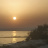 Tramonto fronte villa